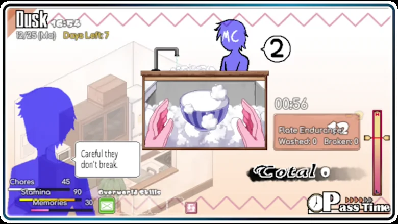 Time management gameplay screenshot